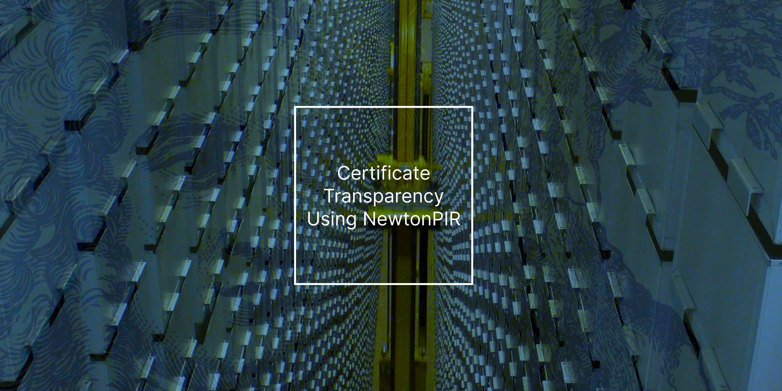 Certificate Transparency Using NewtonPIR